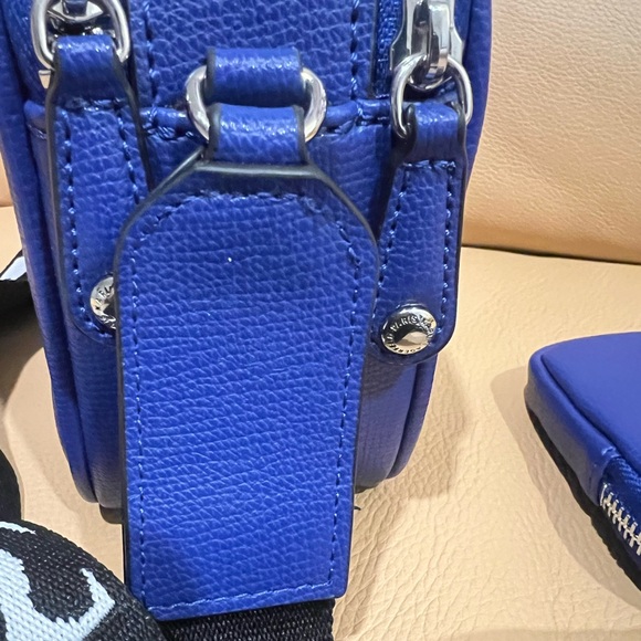 Karl Lagerfeld Cobalt Blue Crossbody Camera Bag - Picture 7 of 9